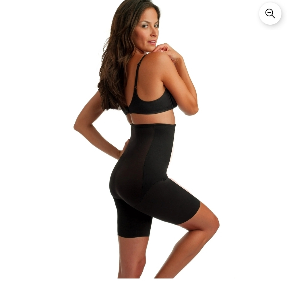 NWT Women's NUDE Miraclesuit High-Waisted Shapewear Shorts ~sz XL - Picture 2 of 8